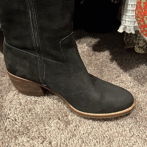 Lucky Brand Over the knee black boots. - Picture 4 of 6
